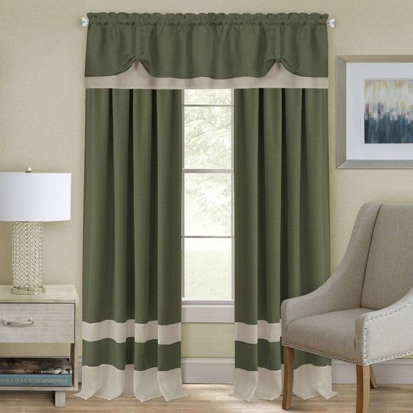 Ben&Jonah PrimeHome Collection Kate Rod Pocket Window Curtain Panel - 52x63 - - Picture 3 of 3